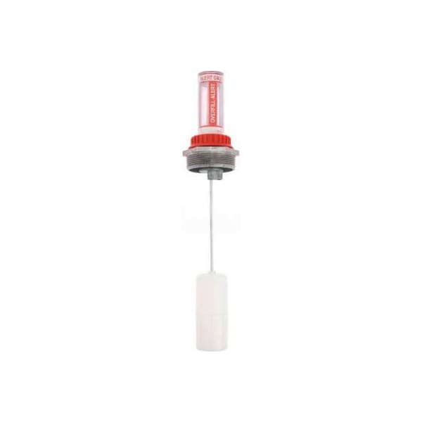 Krueger Sentry Gauge Co.. Krueger Drum Overfill Alert Gauge OF-2-12 - Aluminum Bushing - PP Float - 2in Fitting OF-2-12** - main